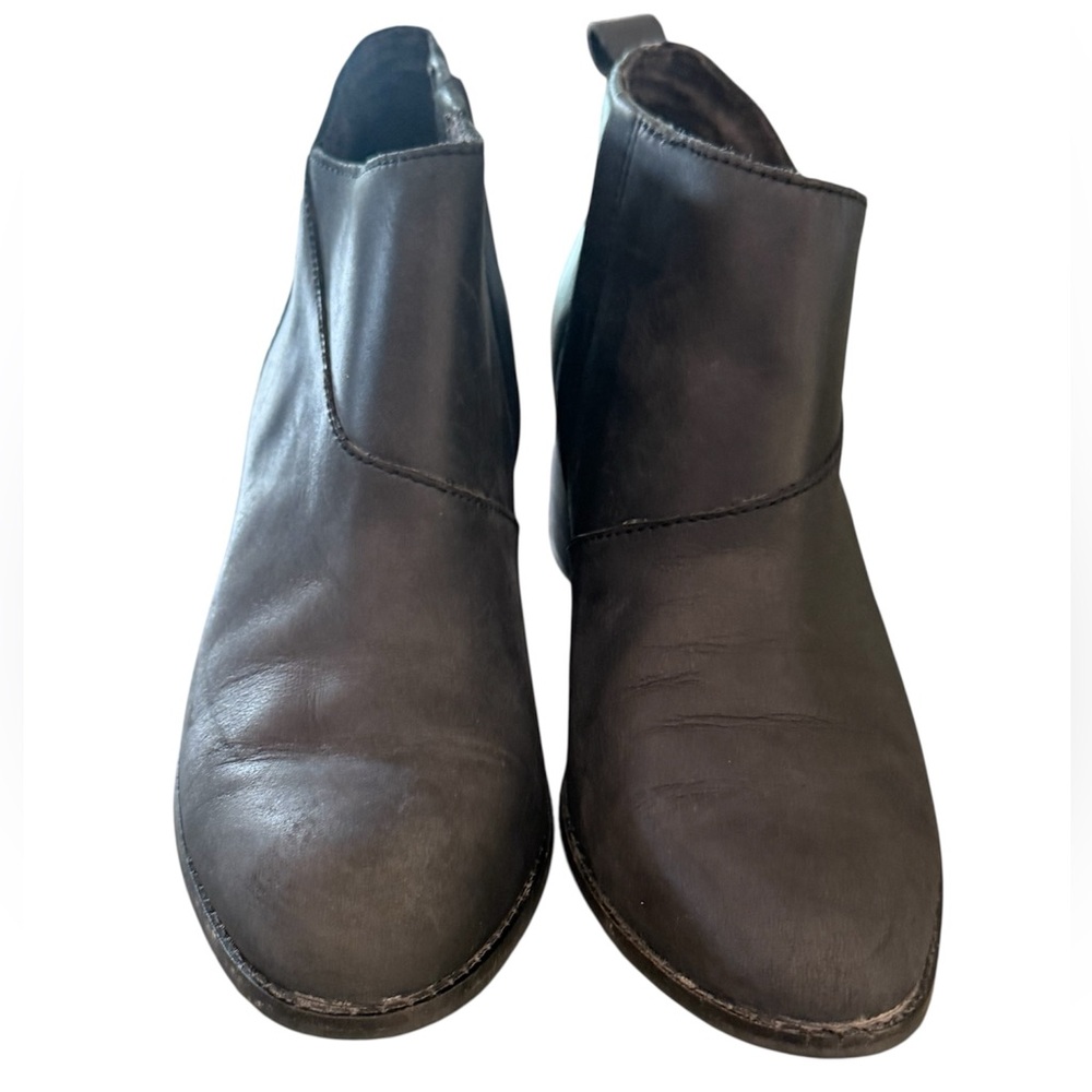TOMS 263208 Womens Supple Leather Leilani Booties Black Size 575‎ M - Picture 3 of 7